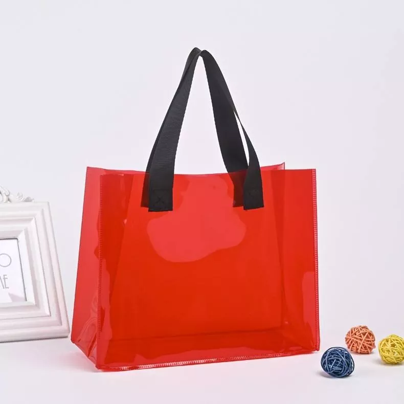 Miljövänlig återanvändbar PVC shoppingväska